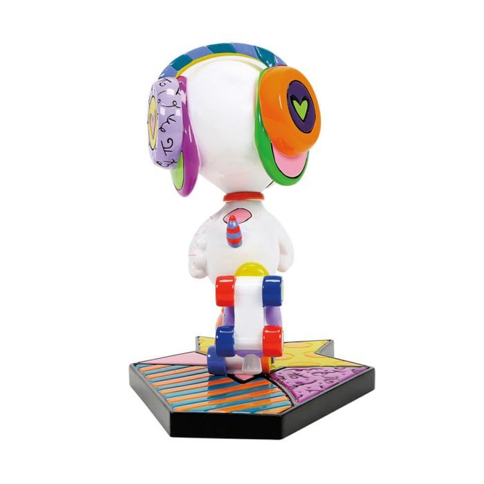 Peanuts by Britto Snoopy Roller Skate Figurine