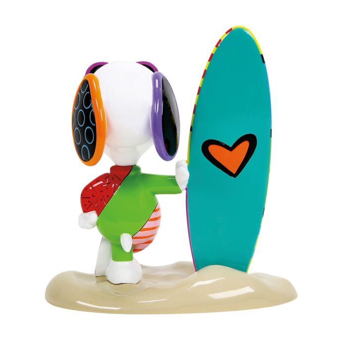 Peanuts by Britto Joe Cool Surf Figurine