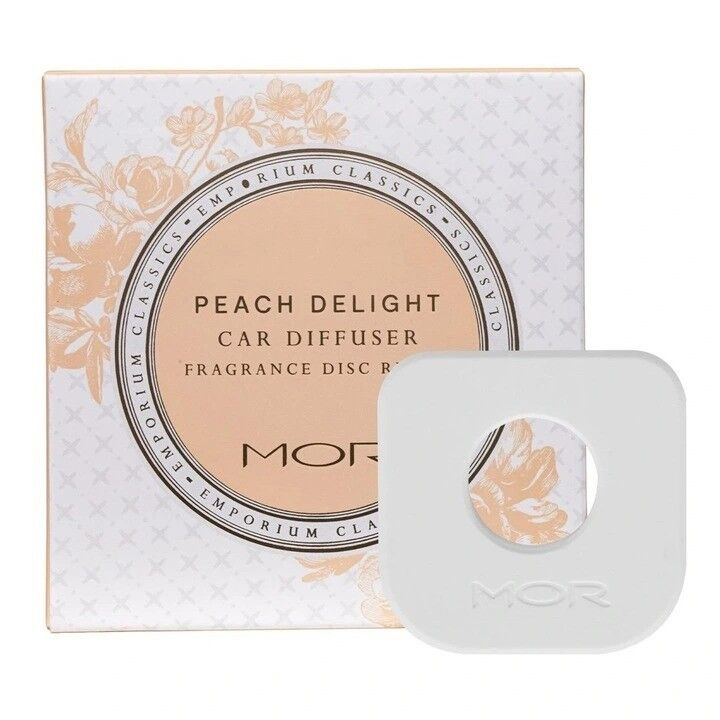 MOR Peach Delight Car Diffuser - Refill Fragrance Disc