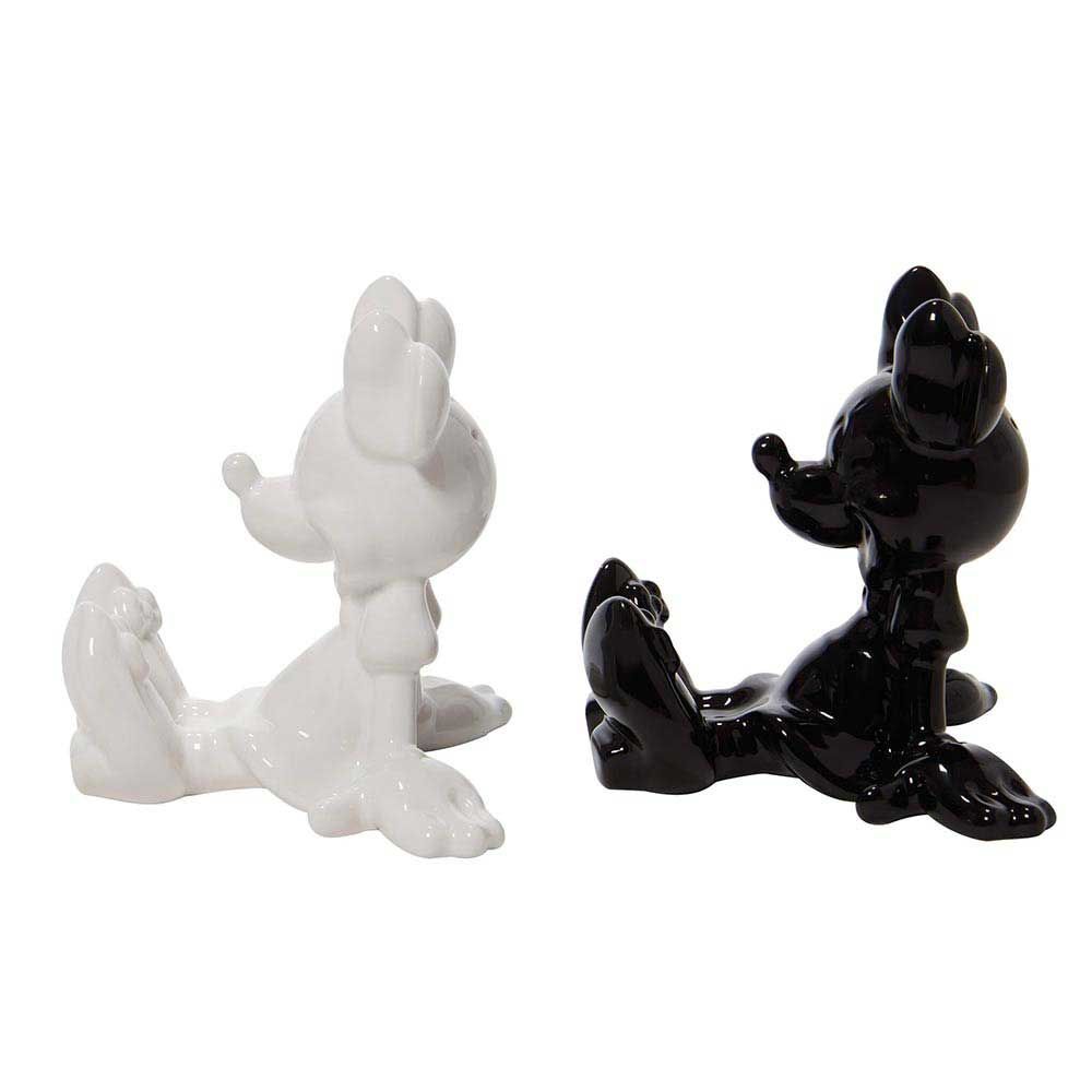 Disney Ceramics Salt and Pepper Shaker Set - Black & White Minnie Mouse