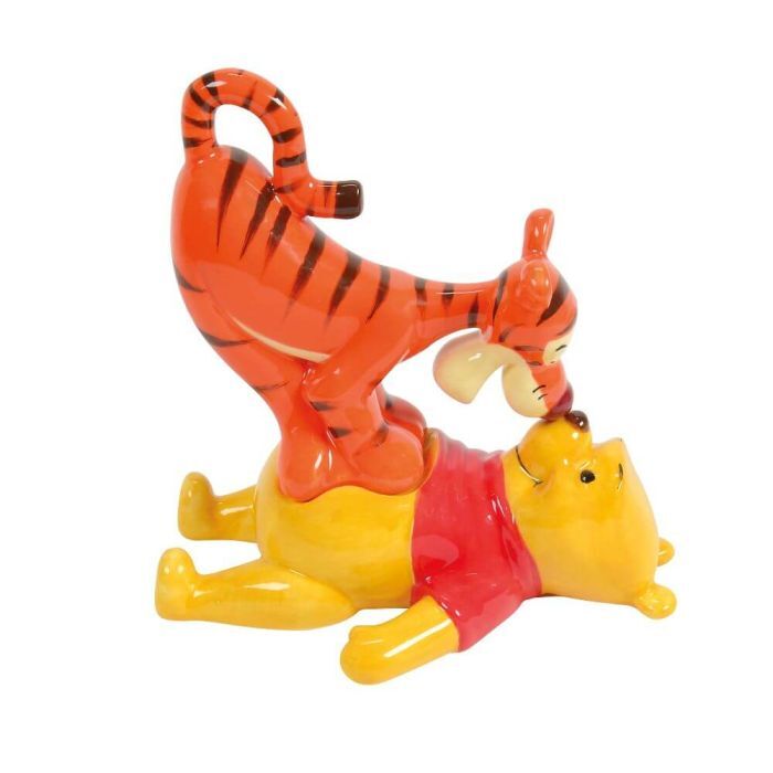 Disney Ceramics - Pooh and Tigger Salt & Pepper Shaker Set