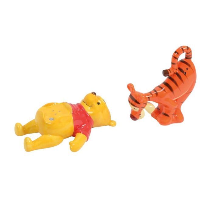 Disney Ceramics - Pooh and Tigger Salt & Pepper Shaker Set