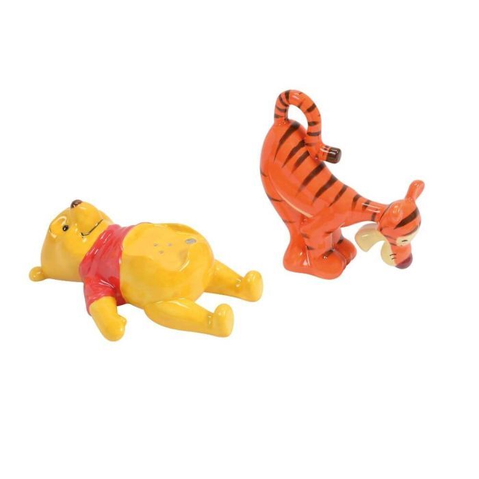 Disney Ceramics - Pooh and Tigger Salt & Pepper Shaker Set