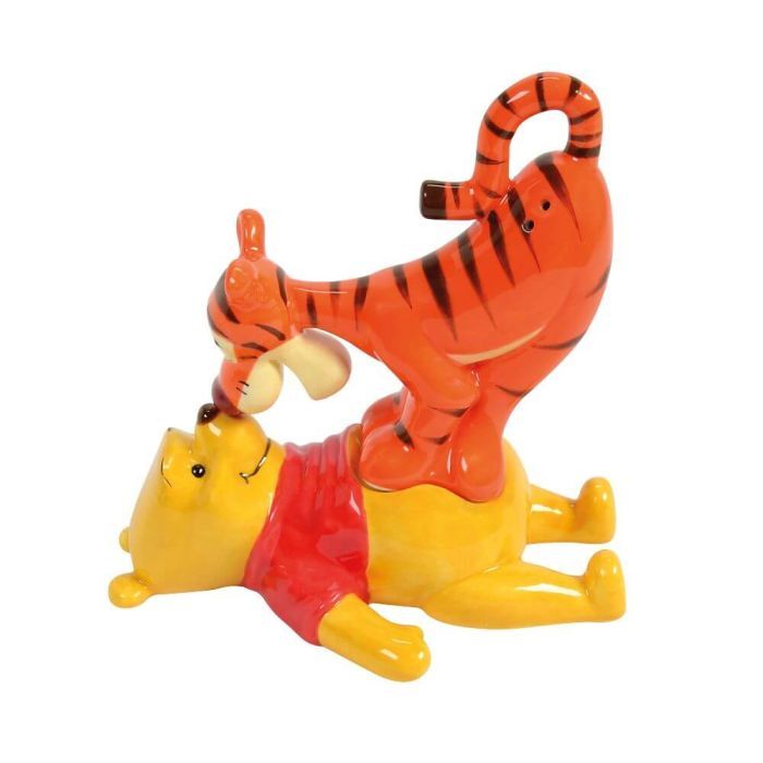Disney Ceramics - Pooh and Tigger Salt & Pepper Shaker Set
