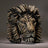 Edge Sculpture - Lion Bust