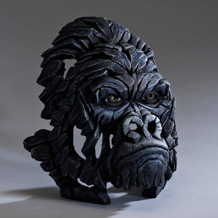 Edge Sculpture - Gorilla Bust