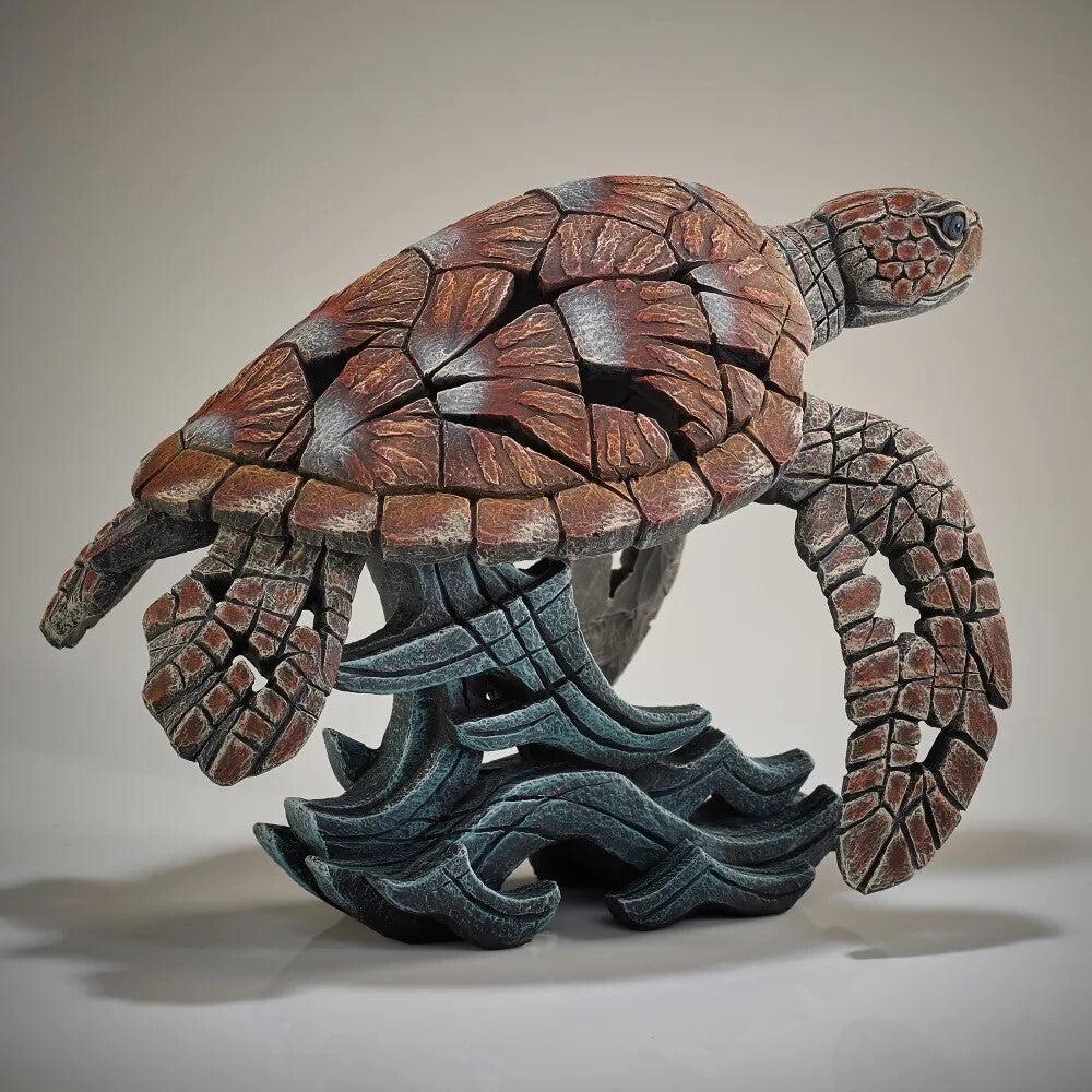 Edge Sculpture - Sea Turtle Figure