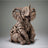 Edge Sculpture - Small Elephant Calf Figure