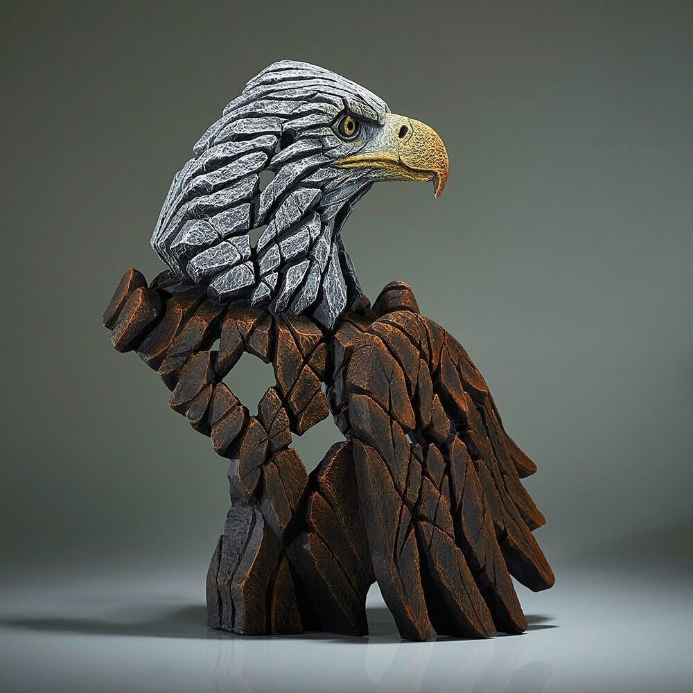 Edge Sculpture - Bald Eagle Bust