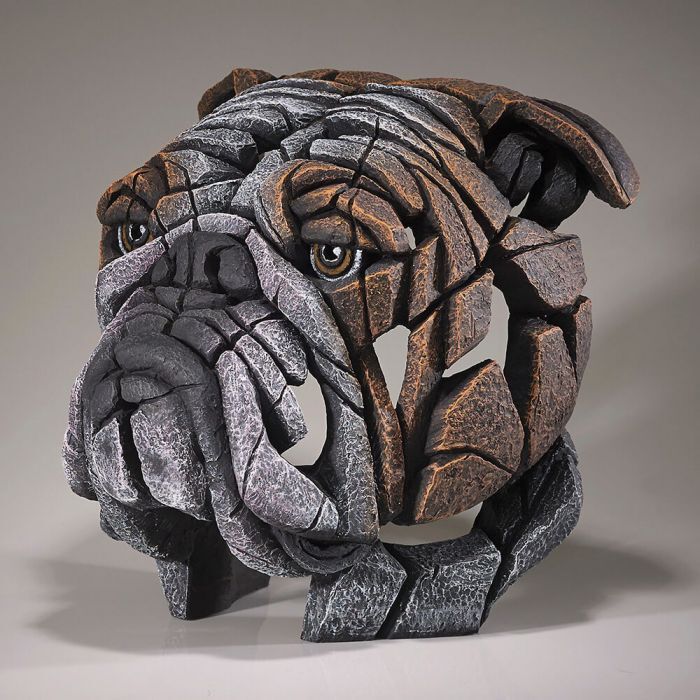 Edge Sculpture - Bulldog Bust