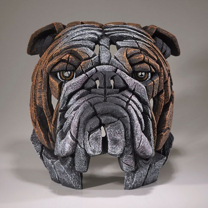 Edge Sculpture - Bulldog Bust