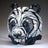 Edge Sculpture - Panda Bust