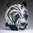 Edge Sculpture - Panda Bust