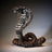 Edge Sculpture - Cobra Copper Brown Figure