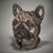 Edge Sculpture - French Bulldog