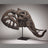 Edge Sculpture - Elephant Bust