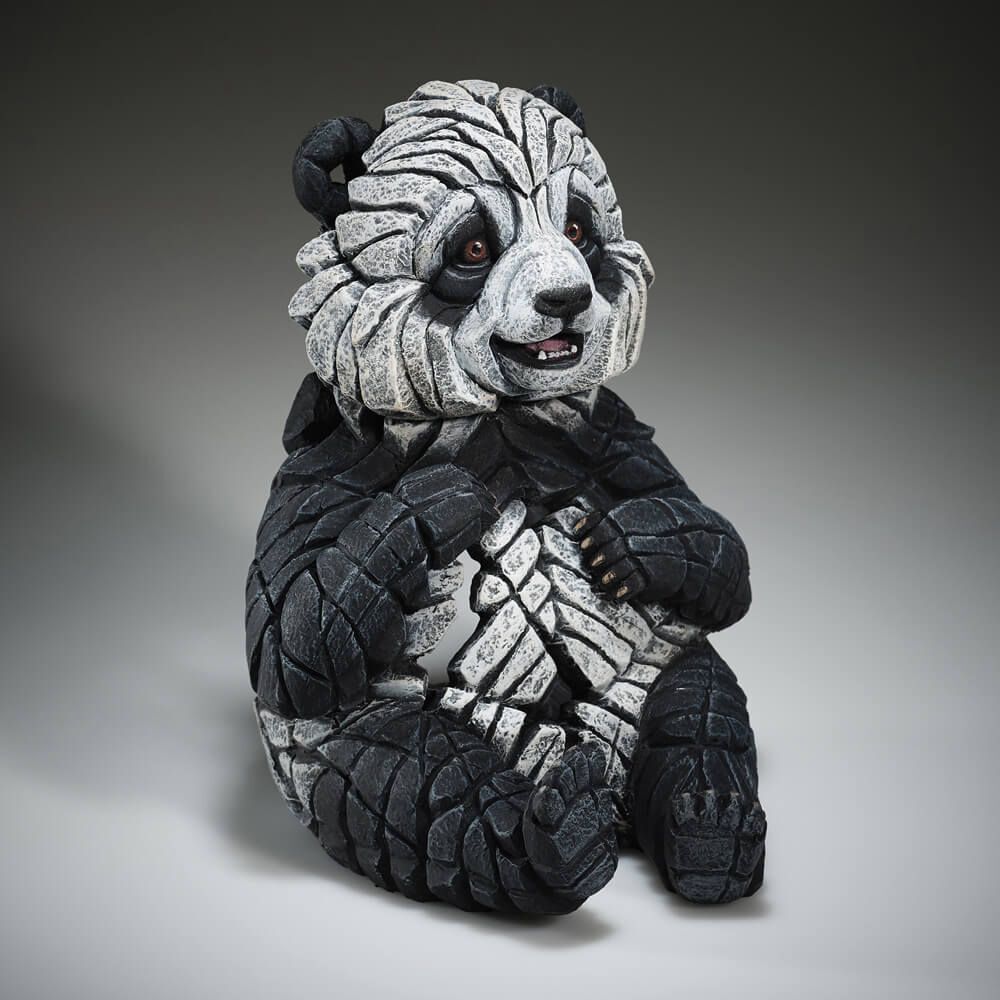Edge Sculpture - Panda Cub Figure