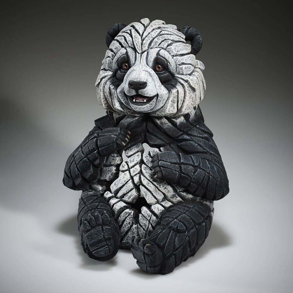 Edge Sculpture - Panda Cub Figure