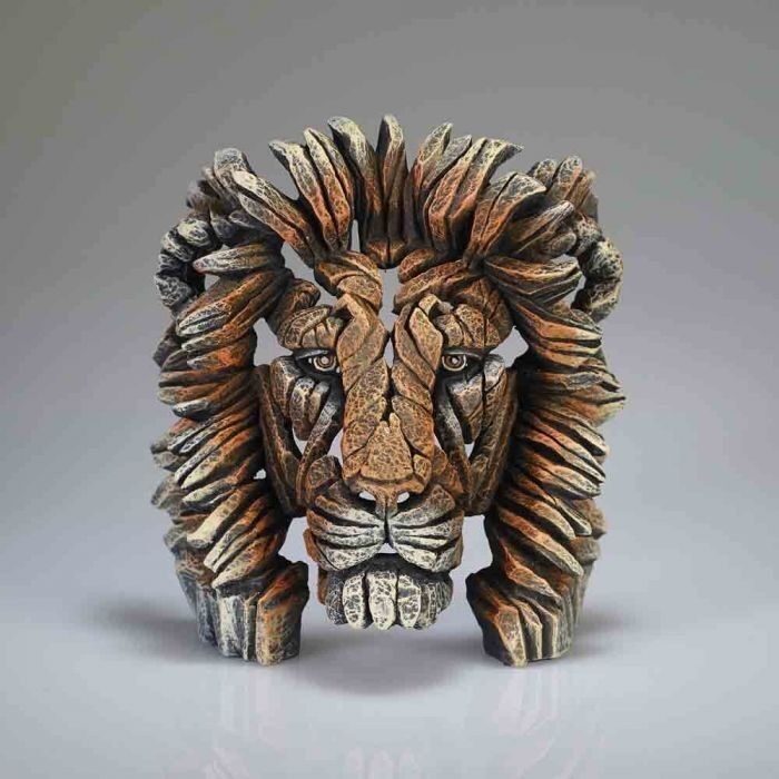 Edge Sculpture - Miniature Lion Bust