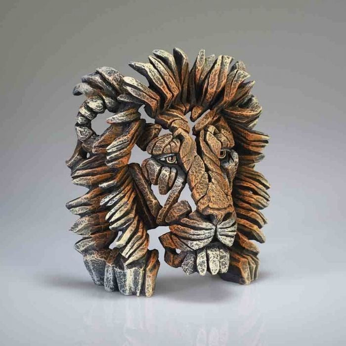 Edge Sculpture - Miniature Lion Bust