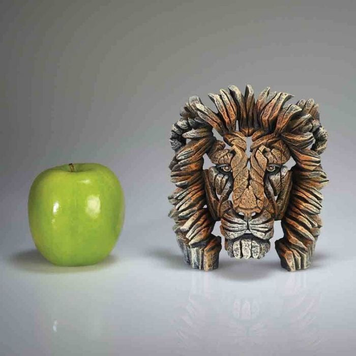 Edge Sculpture - Miniature Lion Bust