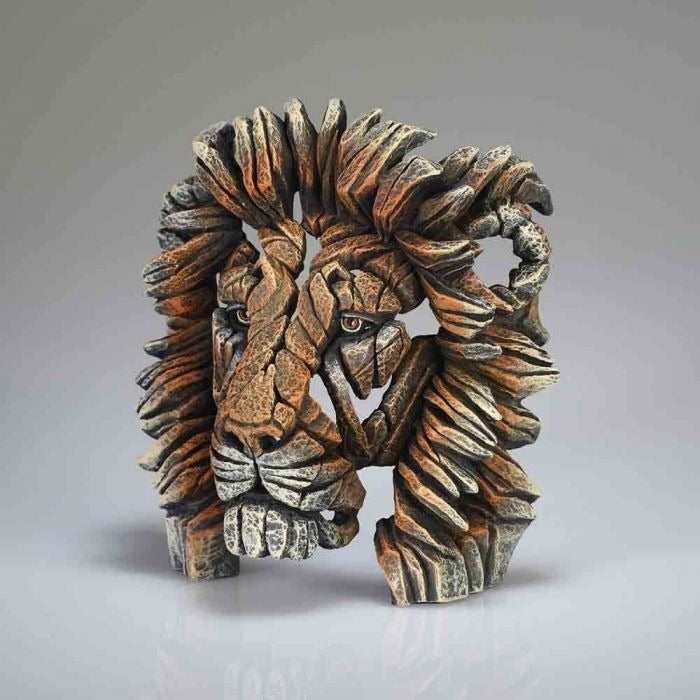 Edge Sculpture - Miniature Lion Bust