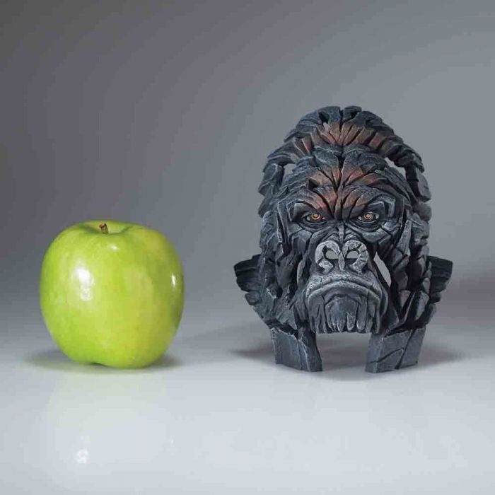 Edge Sculpture - Miniature Gorilla Bust