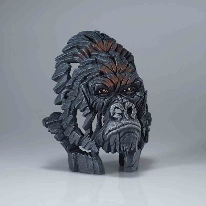 Edge Sculpture - Miniature Gorilla Bust
