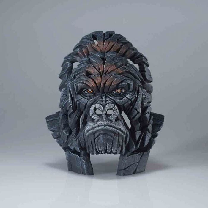 Edge Sculpture - Miniature Gorilla Bust