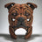 Edge Sculpture - Staffordshire Bull Terrier Bust