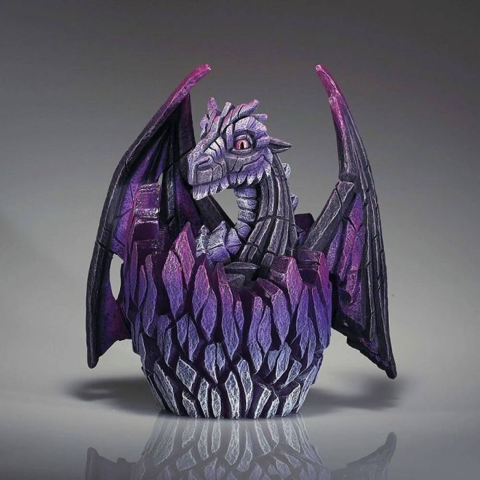 Edge Sculpture - Lit Dragon Egg Purple