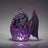 Edge Sculpture - Lit Dragon Egg Purple