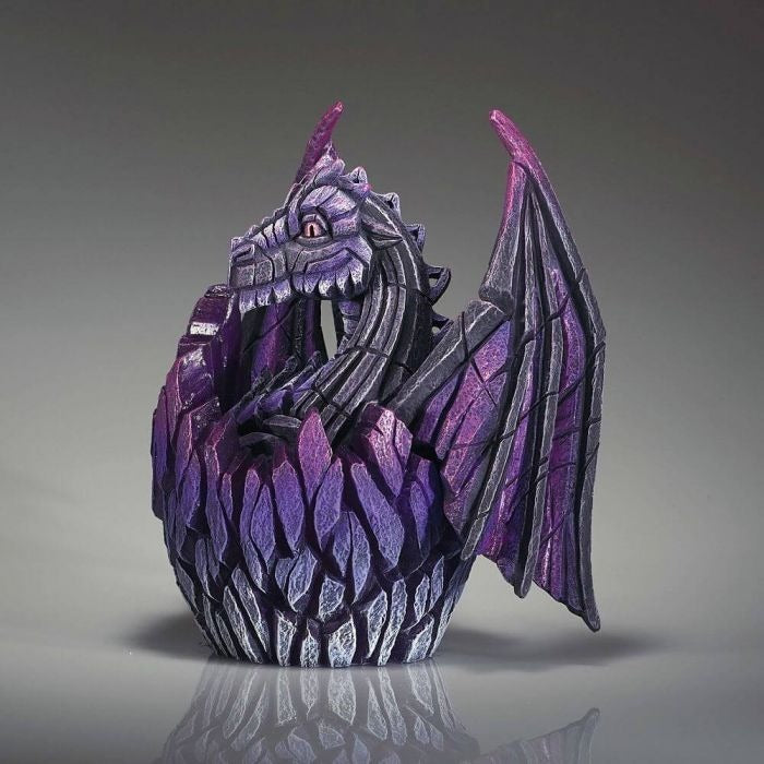 Edge Sculpture - Lit Dragon Egg Purple