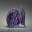 Edge Sculpture - Lit Dragon Egg Purple