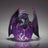 Edge Sculpture - Lit Dragon Egg Purple