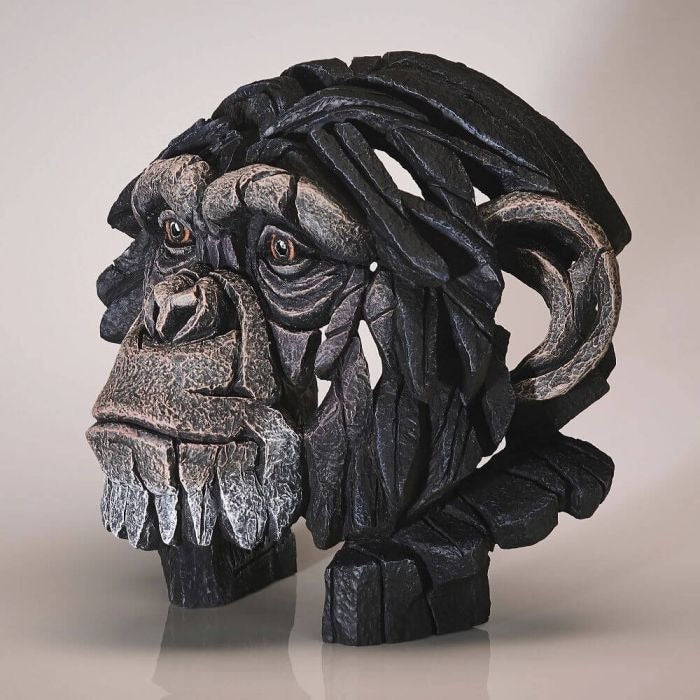 Edge Sculpture - Chimpanzee Bust