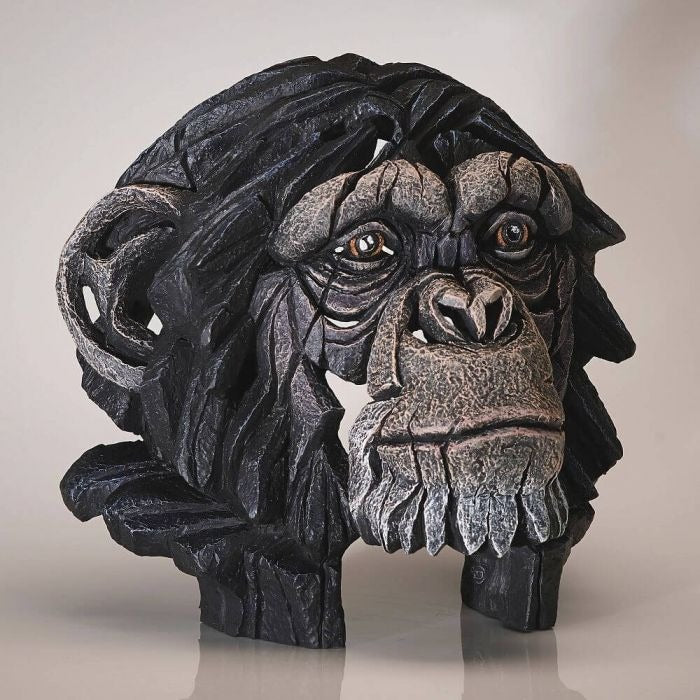 Edge Sculpture - Chimpanzee Bust
