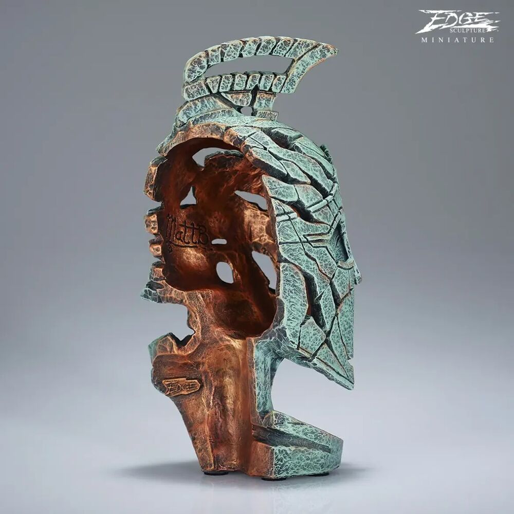 Edge Sculpture - Miniature Spartan Bust