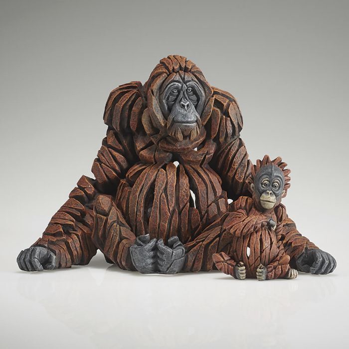 Edge Sculpture - Miniature Orangutan Set