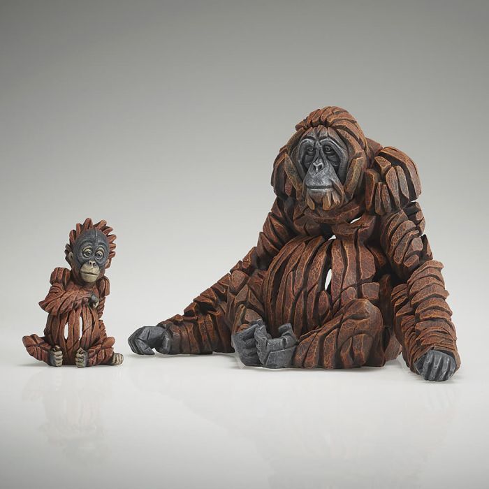 Edge Sculpture - Miniature Orangutan Set