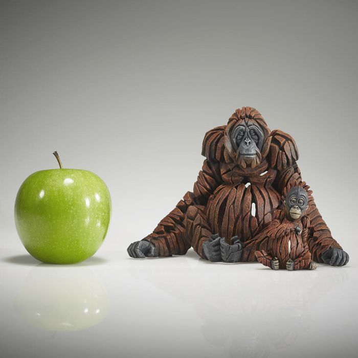 Edge Sculpture - Miniature Orangutan Set