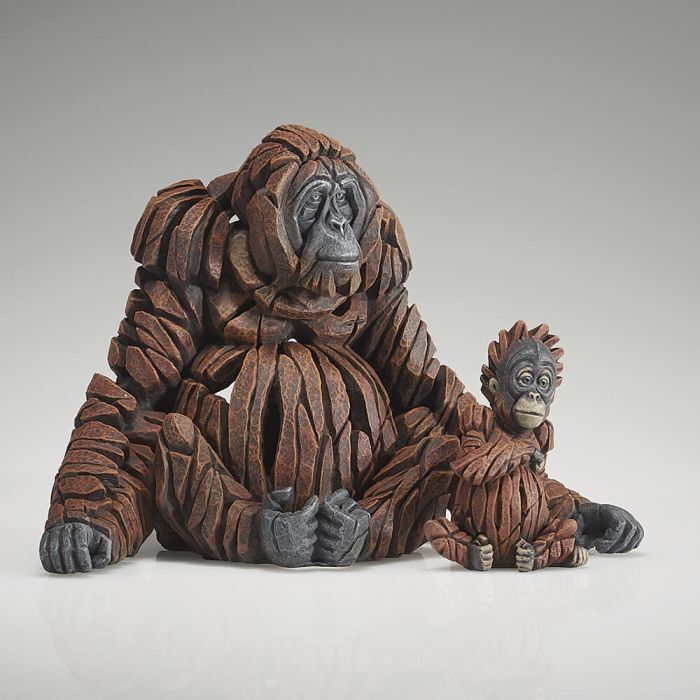 Edge Sculpture - Miniature Orangutan Set