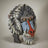 Edge Sculpture - Mandrill Bust