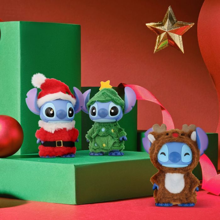 Grand Jester Studios Disney Stitch - Reindeer Outfit Figurine