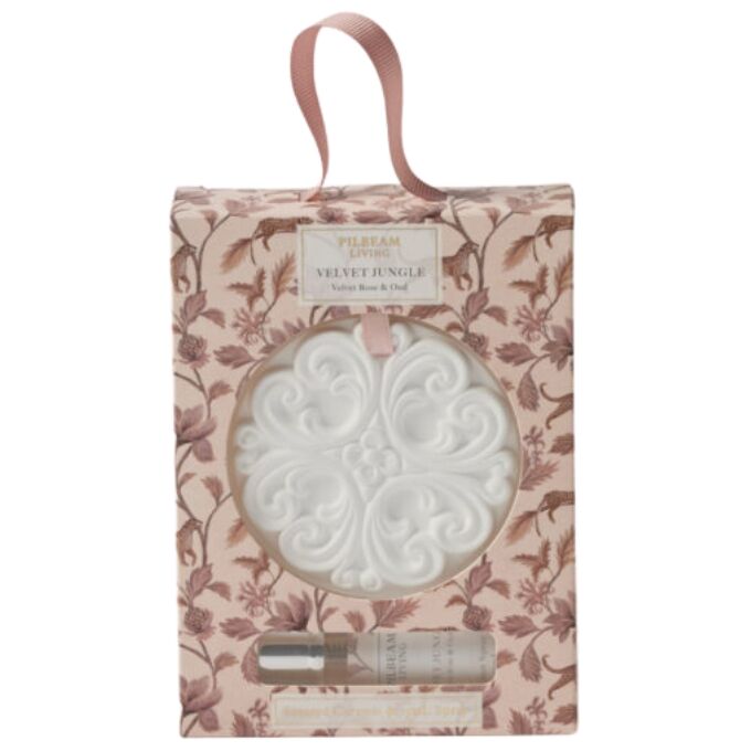 Pilbeam Living - Velvet Jungle Scented Ceramic Disc - Velvet Rose