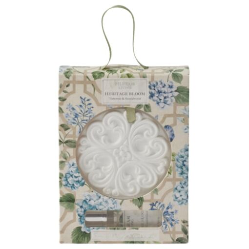 Pilbeam Living - Heritage Bloom Scented Ceramic Disc - Tuberose & Sandalwood