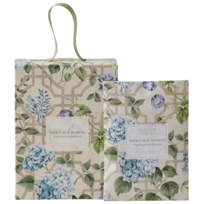 Pilbeam Living - Heritage Bloom Tuberose & Sandalwood Scented Mini Sachets (Pack of 4)