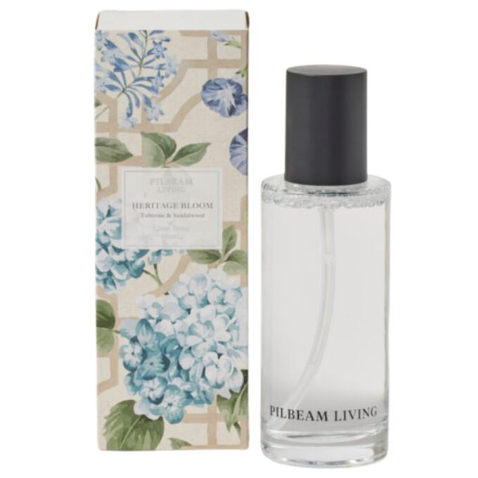 Pilbeam Living - Heritage Bloom Linen Spray - Tuberose & Sandalwood