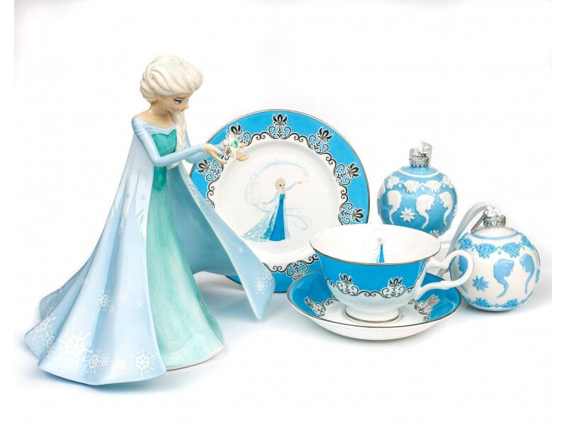 English Ladies Frozen - Elsa - Cup And Saucer - Tea Set
