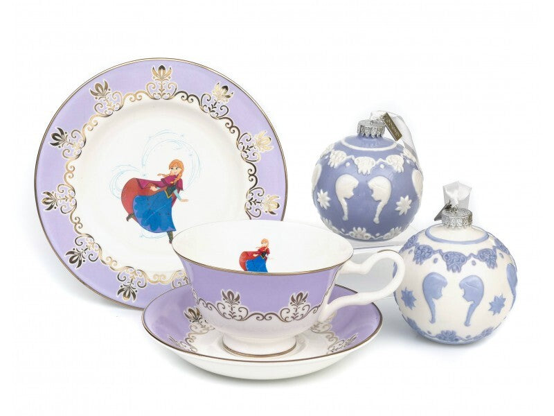 English Ladies Frozen - Anna - Cup And Saucer - Tea Set